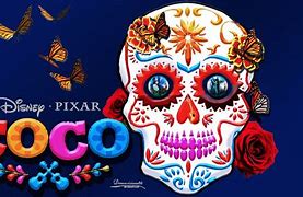 Image result for Disney Pixar Coco Skull Art