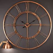 Image result for Oversized Copper Wall Clock