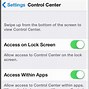 Image result for Control Center iPhone Introduction
