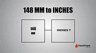 Image result for 148 mm to Inches