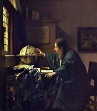 Image result for Johannes Vermeer the Astronomer Painting