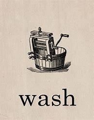 Image result for Vintage Laundry Clip Art