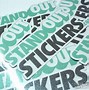 Image result for Custom Glitter Stickers