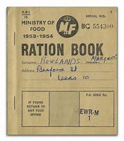Image result for Ration Book WW2