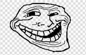 Image result for Troll Face Crying Behind Mask