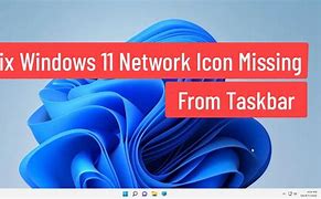 Image result for Network Icon Not Showing On Taskbar