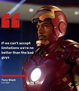Image result for Iron Man Quotes