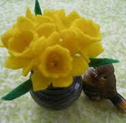 Image result for Felt Daffodil