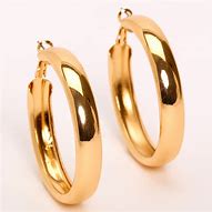 Image result for 50Mm Gold Hoop Earrings