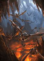 Image result for Bat Swarm Art