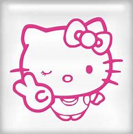 Image result for Hello Kitty Peace Sign