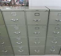 Image result for 4 Drawer Legal File Cabinet Used