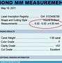 Image result for Emerald Cut Diamond Size Chart