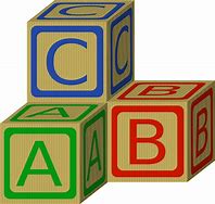 Image result for Wood Alphabet Blocks