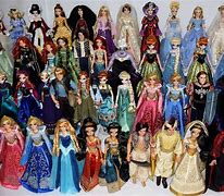 Image result for Disney Princess 10 Doll Set