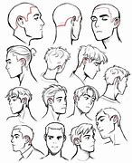 Image result for Anime Male Face Side View