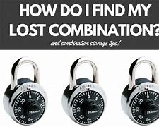 Image result for Combination Mysterious Lock