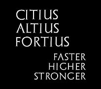 Image result for citius altius fortius