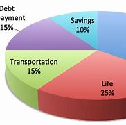 Image result for 50 30 20 Budget Chart