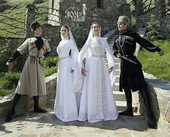 Image result for Chechen Traditional Clothing
