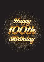 Image result for 100th Birthday Message