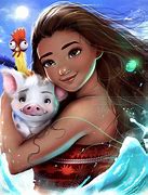 Image result for Wallpaper Cute Anime Moana