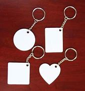 Image result for Sublimation Plastic Key Ring Round