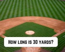 Image result for How Long Is 30 Yards