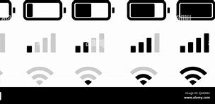 Image result for Wi-Fi Phone Battery iPhone Icon