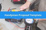 Image result for Free Handyman Proposal Template