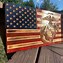 Image result for Marine Corps Wooden Flag