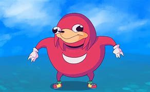 Image result for Knuckles Do You Know the Way Behind Body