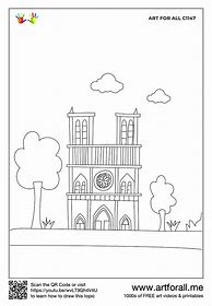 Image result for Notre Dame Drawing Instructions for Kids Printable