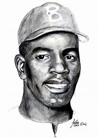Image result for Jackie Robinson Drawing Easy