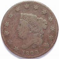 Image result for 1822 Large Cent