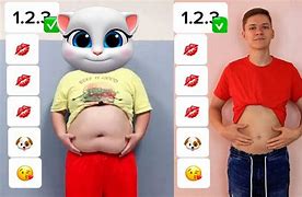 Image result for Talking Angela Belly Winky Button