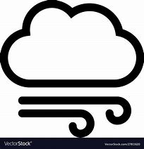 Image result for Windy Day Icon