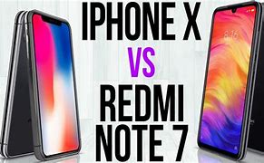 Image result for Redmi Note 7 vs iPhone X