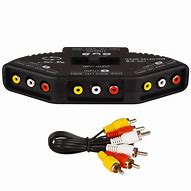 Image result for RCA Cable Switch Box