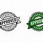 Image result for Approved with Comments Stamp