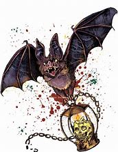 Image result for Creepy Bat Drawing