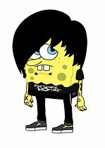 Image result for Emo Spongebob Shirt