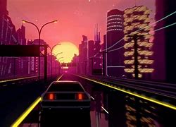 Image result for Animated Neon City
