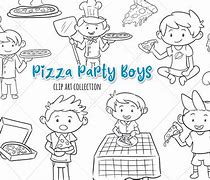 Image result for Pizza Party Clip Art