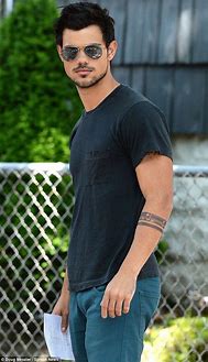 Image result for Taylor Lautner Tattoo