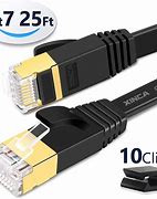 Image result for Flat Cat 7 Ethernet Cable