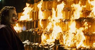 Image result for Heath Ledger Joker Money