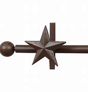 Image result for Western Curtain Rod Holders