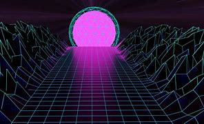 Image result for Neon 80s Retro Futuristic