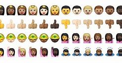 Image result for Black Emojis for iPhone